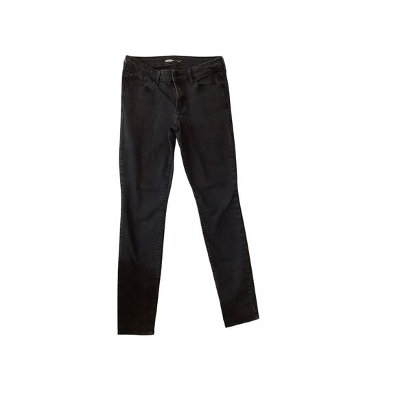 Old Navy Women's Pop Icon Skinny Black Jeans - Low Rise - Size 8Tall - 665 - Picture 1 of 8